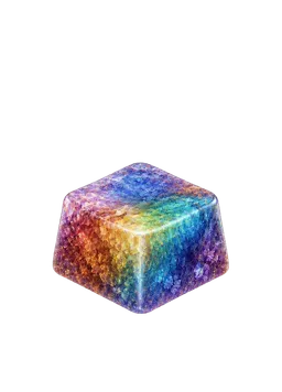 Rainbow Ore keycap