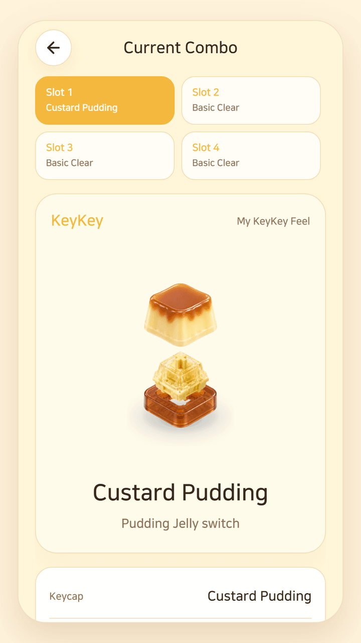 KeyKey KeyDex screen